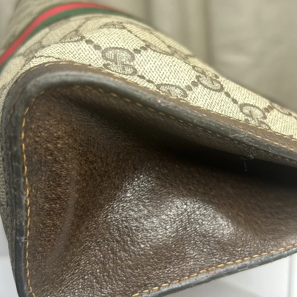 Gucci Sherry Line Monogram Clutch